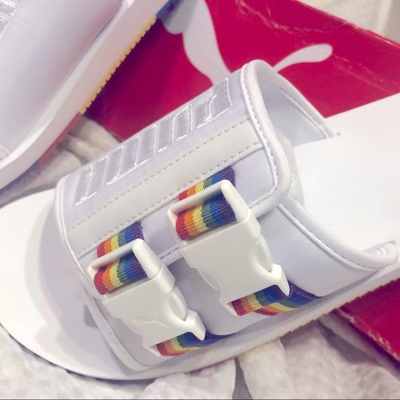 Puma rainbow slides - Picture 9 of 12